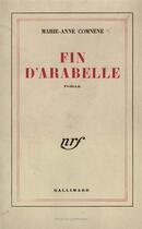 Couverture du livre « Fin d'arabelle » de Comnene Marie-Anne aux éditions Gallimard