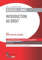 Couverture du livre « Introduction générale au droit (4e édition) » de Sophie Druffin-Bricca et Laurence-Caroline Henry aux éditions Gualino Editeur