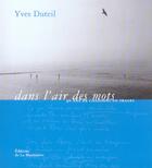 Couverture du livre « Dans L'Air Des Mots » de Yves Duteil aux éditions La Martiniere