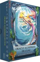 Couverture du livre « Oracle alchimique de l'eau » de Alexandra Wenman et Aveliya Savina aux éditions Medicis