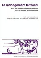 Couverture du livre « Management Territorial » de Ruegg aux éditions Ppur