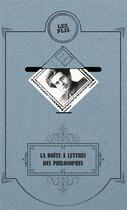 Couverture du livre « La boite à lettres des philosophes » de Voltaire et Rosa Luxemburg et Antonio Gramsci aux éditions L'orma