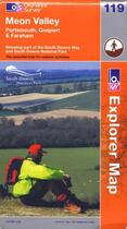 Couverture du livre « Meon valley 1/25 000 » de  aux éditions Ordnance Survey