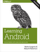 Couverture du livre « Learning Android » de Masumi Nakamura aux éditions O`reilly Media