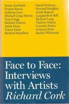Couverture du livre « Face to face : interviews with artists » de Cork Richard aux éditions Tate Gallery