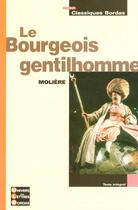 Couverture du livre « Le bourgeois gentilhomme offre ulb » de Moliere aux éditions Bordas