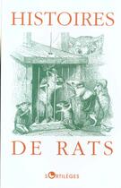 Couverture du livre « Histoires de rats » de  aux éditions Belles Lettres