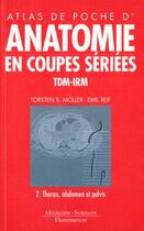 Couverture du livre « ATLAS DE POCHE Tome 2 » de Torsten B. Moller aux éditions Lavoisier Medecine Sciences