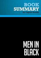 Couverture du livre « Summary: Men In Black : Review and Analysis of Mark R. Levin's Book » de Businessnews Publishing aux éditions Political Book Summaries