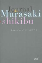Couverture du livre « Journal De Murasaki Shikibu » de Murasaki Shikibu aux éditions Pof