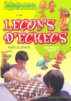 Couverture du livre « 3d lecons d'echecs pour les enfants » de Turcy aux éditions De Vecchi