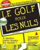 Couverture du livre « Le golf pour les nuls » de Gary Mccord aux éditions Sybex