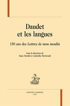 Couverture du livre « Daudet et les langues : 150 ans des 