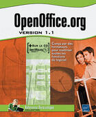 Couverture du livre « Openoffice.org (version 1.1) » de Claudine Garcin aux éditions Eni