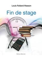 Couverture du livre « Fin De Stage » de Masson aux éditions Benevent