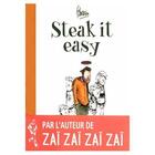 Couverture du livre « Steak it easy » de Fabcaro aux éditions La Cafetiere