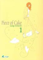 Couverture du livre « Piece of cake t.1 » de George Asakura aux éditions Asuka
