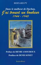 Couverture du livre « Dans le malheur de dachau, j'ai trouve un bonheur » de  aux éditions Saint Paul Editions