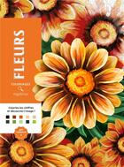 Couverture du livre « Art-thérapie ; coloriages mystères : fleurs » de Alexandre Karam aux éditions Hachette Pratique
