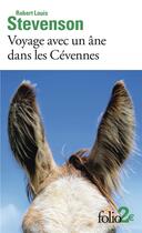 Couverture du livre « Voyage avec un âne dans les Cévennes » de Robert Louis Stevenson aux éditions Folio