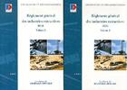 Couverture du livre « Règlement général des industries extractives ; RGIE ; t.1 et 2 » de  aux éditions Direction Des Journaux Officiels