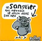 Couverture du livre « Zigotos t8 - le sanglier qui mettait le doigt dans son ne (les) » de Benoit Charlat aux éditions Casterman