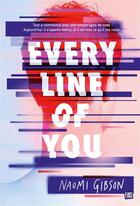 Couverture du livre « Every line of you » de Naomi Gibson aux éditions Fibs