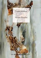 Couverture du livre « Lents ressacs » de Myette Ronday aux éditions Sans Escale