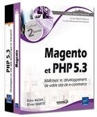 Couverture du livre « Magento et PHP 5.3 ; coffret de 2 livres : maitrisez le développement de votre site de e-commerce » de Olivier Heurtel et Didier Mazier aux éditions Eni