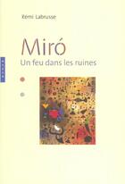 Couverture du livre « Miro » de Labrusse-R aux éditions Hazan