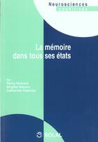Couverture du livre « Memoire dans tous ses etats (la) » de Nevers Brigitte aux éditions Solal