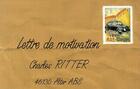 Couverture du livre « Lettre de motivation » de Ritter Charles aux éditions Abs