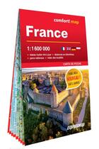 Couverture du livre « France 1/1m600 (carte format poche laminée) » de Collector aux éditions Expressmap