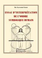 Couverture du livre « Essai d'interprétation de l'ordre symbolique humain » de Salvatore Cinque aux éditions Hermesia