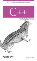 Couverture du livre « C++ pocket reference » de Kyle Loundon aux éditions O Reilly