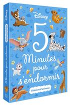 Couverture du livre « 5 minutes pour s'endormir : histoires d'animaux » de Disney aux éditions Disney Hachette