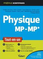 Couverture du livre « Physique ; MP-MP* » de  aux éditions Vuibert