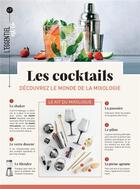 Couverture du livre « Les cocktails : découvrez le monde de la mixologie » de  aux éditions Mercileslivres