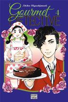 Couverture du livre « Gourmet détective Tome 4 » de Akiko Higashimura aux éditions Delcourt