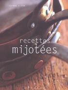 Couverture du livre « Recettes Mijotees » de Joanne Glynn aux éditions Marabout