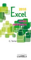 Couverture du livre « Modes operatoires excel - version 2010 » de Claude Terrier aux éditions Delagrave