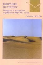 Couverture du livre « Ecriture du desert » de Delmas C aux éditions Pu De Provence