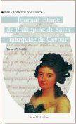 Couverture du livre « Journal intime de Philippine de Sales, marquise de Cavour » de Piera et Rossotti aux éditions Altal