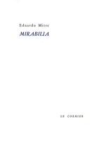 Couverture du livre « Mirabilia » de Eduardo Mitre aux éditions Cormier