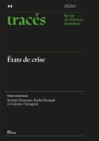 Couverture du livre « TRACES » de Renault Heurtaux J. aux éditions Ens Lyon