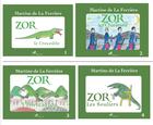 Couverture du livre « LA SAGA ZOR 4 tomes » de Martine De La Ferriere aux éditions Ibacom