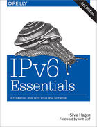 Couverture du livre « IPv6 Essentials » de Silvia Hagen aux éditions O'reilly Media