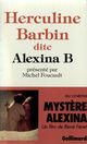 Couverture du livre « Herculine Barbin Dite Alexina B » de Michel Foucault aux éditions Gallimard