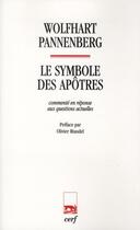 Couverture du livre « Le symbole des Apôtres » de Wolfhart Pannenberg aux éditions Cerf