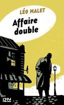 Couverture du livre « Affaire double » de Leo Malet aux éditions 12-21